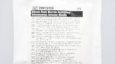 CareFusion DIN1515X Bone Marrow Aspiration/Intraosseous Infusion Ndle 15G (x)